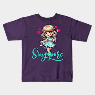 Singapore tour 2 Kids T-Shirt